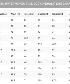 FINIS® Open Water Vapor: Full Body Female | Technical Open Water Racing Suit